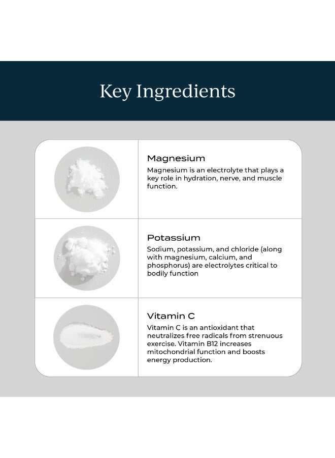 Cymbiotika Pure Hydration Electrolyte Powder - Magnesium, Potassium, Vitamin C & B12 for Ultimate Hydration, Energy, and Recovery - 21 Stick Packs (Watermelon, Lemon Citrus, Lychee Flavors) - Plant-Based, Keto-Friendly, Electrolyte Drink Mix - 21-Day Supply - Image 5